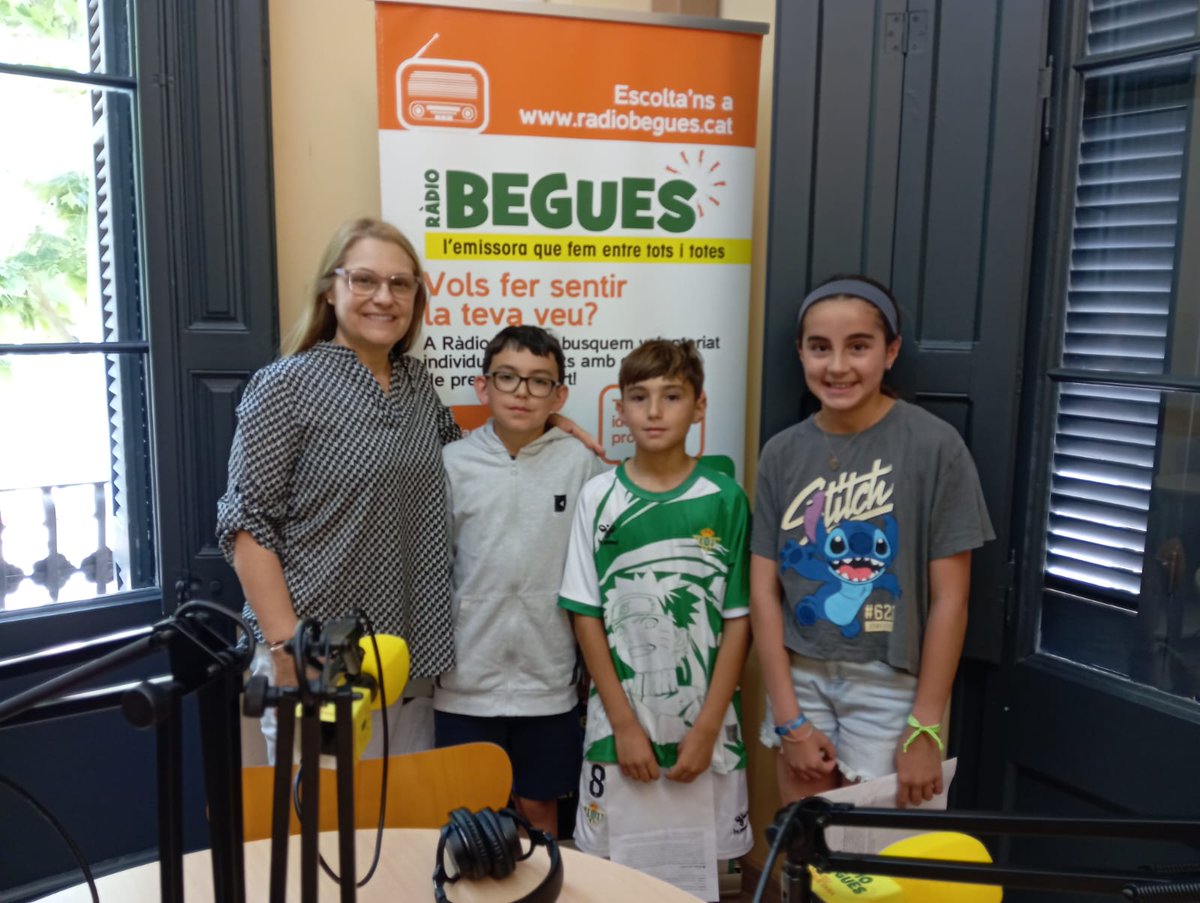 📻 Ja pots escoltar el 1r especial dedicat al CuEme d'enguany, el projecte de foment de la cultura emprenedora a l'escola. Ho farem amb la cooperativa BioArt, de 5è A de l'Escola Sant Cristòfor, amb la Leire, l'Hugo, el Leo i la seva tutora, la Núria.

🎧 ja.cat/BioArt