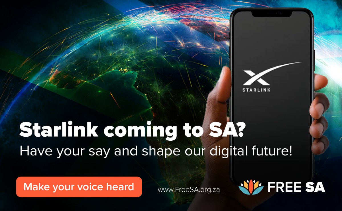 🚀 Starlink in South Africa? Have your say! 

A new government proposal could change how BEE applies to foreign tech companies, potentially opening the door for Starlink and others to bring high-speed internet to rural SA.

But is this real empowerment or just more red tape?