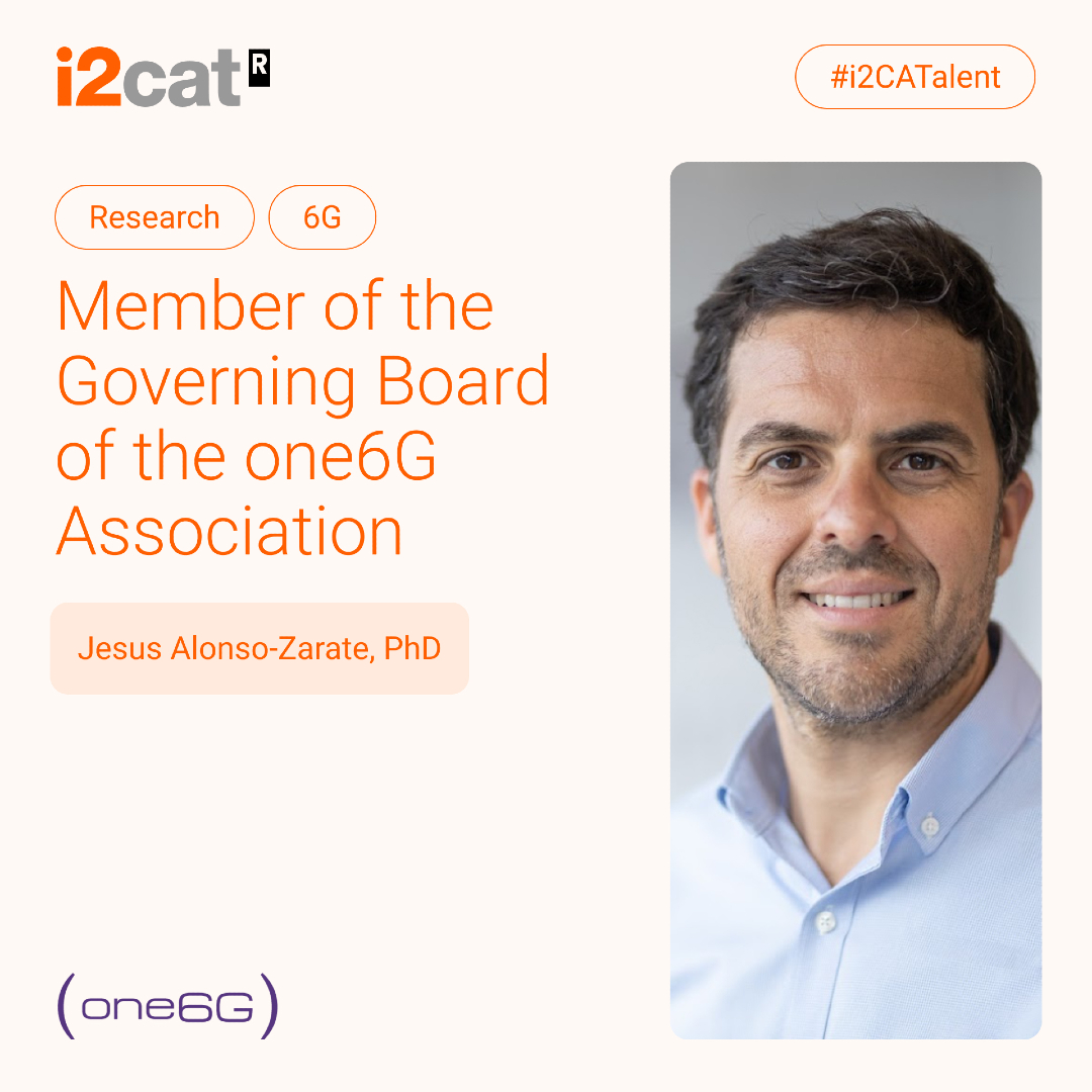 i2CAT Research Centre (@i2cat) on Twitter photo 🆕 Our R&D Director, <a href="/jalonsozarate/">Jesus Alonso-Zarate</a>, has been reelected to the Governing Board of <a href="/one6GGlobal/">one6G Association</a> ❗️
🌐 📡 He'll continue to push #6G innovation forward—bridging research, standards, and real-world use cases in mobility, health, education, and more.
#i2CATResearch 🆕 Our R&D Director, <a href="/jalonsozarate/">Jesus Alonso-Zarate</a>, has been reelected to the Governing Board of <a href="/one6GGlobal/">one6G Association</a> ❗️
🌐 📡 He'll continue to push #6G innovation forward—bridging research, standards, and real-world use cases in mobility, health, education, and more.
#i2CATResearch