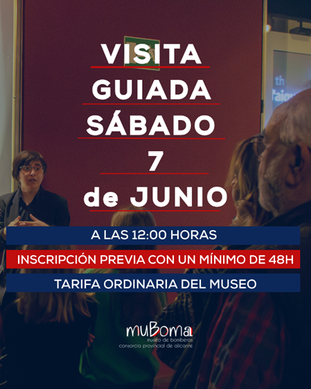 MUBOMA's tweet photo. 👨🚒 ¡Conoce el MuBoma como nunca antes!
Reserva tu plaza para las visitas guiadas del sábado 7 de junio a las 12:00 h.
👀 Plazas limitadas – ¡inscríbete con al menos 48 h de antelación!
🎟️ Entrada con tarifa ordinaria del museo.
#muboma #museo #bomberos #museu #bombers #alcoi https://t.co/DnRnRWGmE2