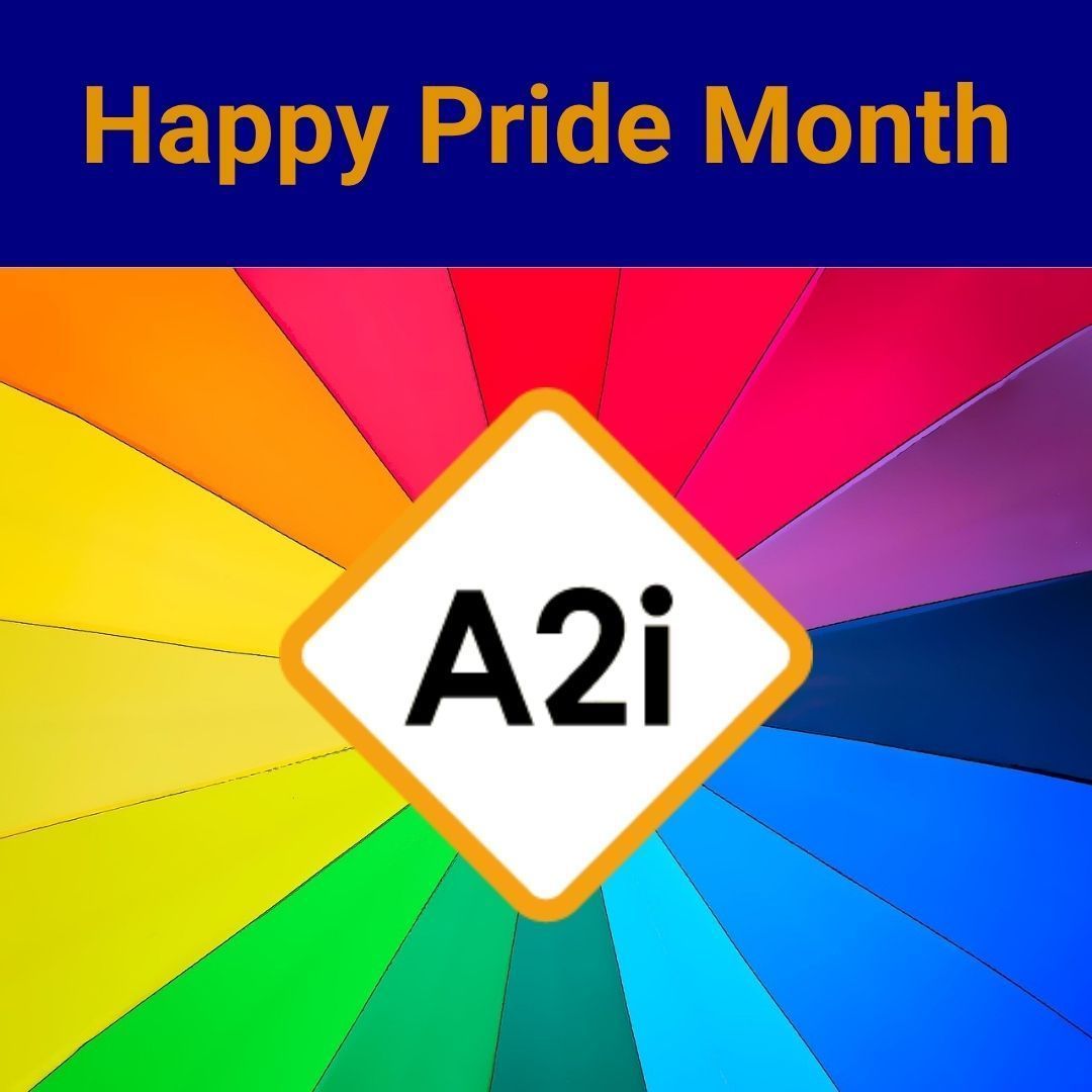 A2iTranscribes's tweet image. 🌈 Happy Pride Month! 🌈

At A2i, we believe accessibility means access for everyone. This Pride Month, we celebrate the LGBTQ+ community and reaffirm our commitment to creating inclusive communication - where every voice is heard and respected.

#PrideMonth #AccessibleForAll