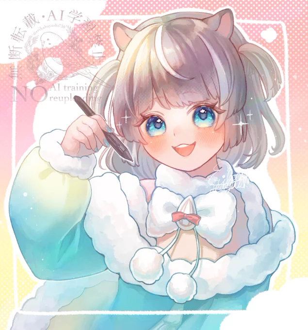 リクエストありがとうございました #Skeb #ぴかぴかぴーこ