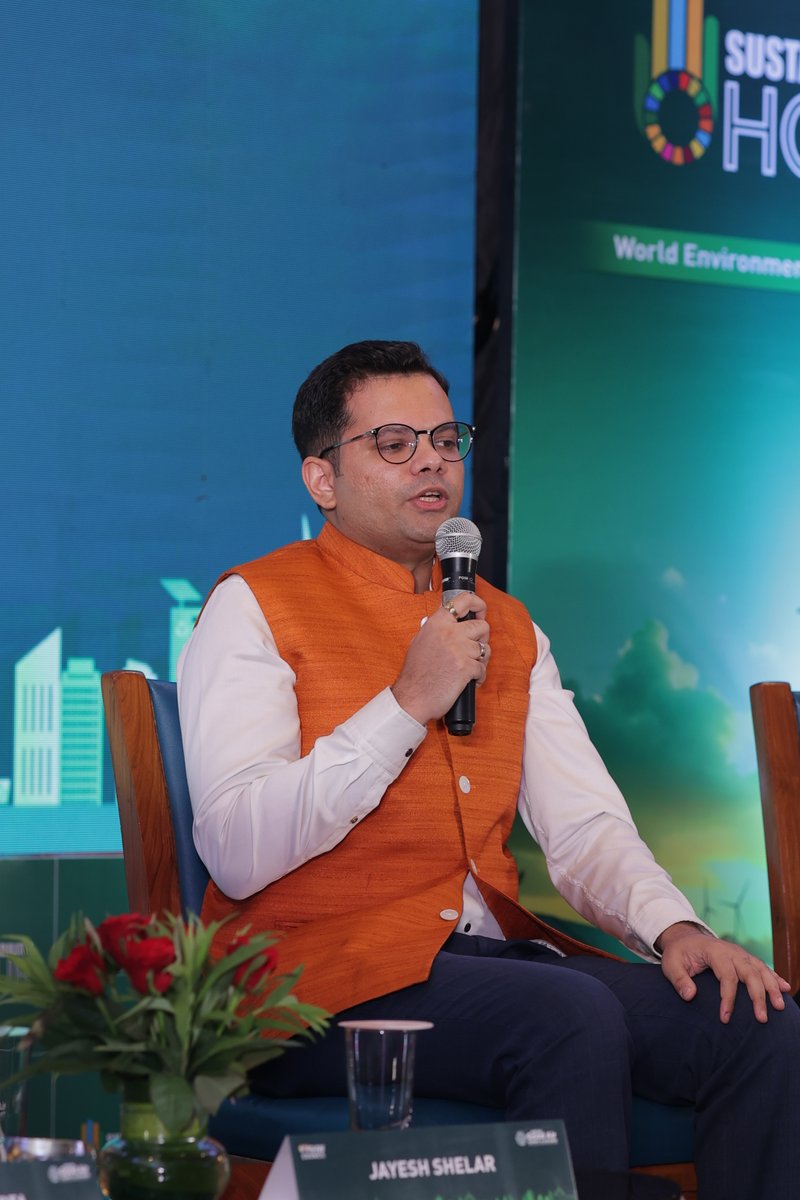 IHWCouncil's tweet photo. "We must prioritize public transport, affordable mobility solutions, and equitable access to drive real change." - Mr. Siddhartha Verma, Civil Servant, Indian Railway Traffic
#GoodAirAwards #GoodAirSummit #WorldEnvironmentDay #Sustainability #CleanIndia #GreenIndia #ClimateCrisis #CleanAirForAll #RightToBreathe #BeatPlasticPollution #CleanAir