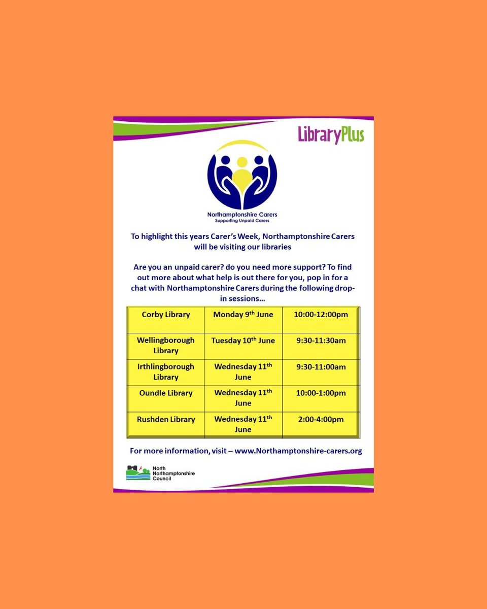 Northamptonshire Young Carers Service tweet media