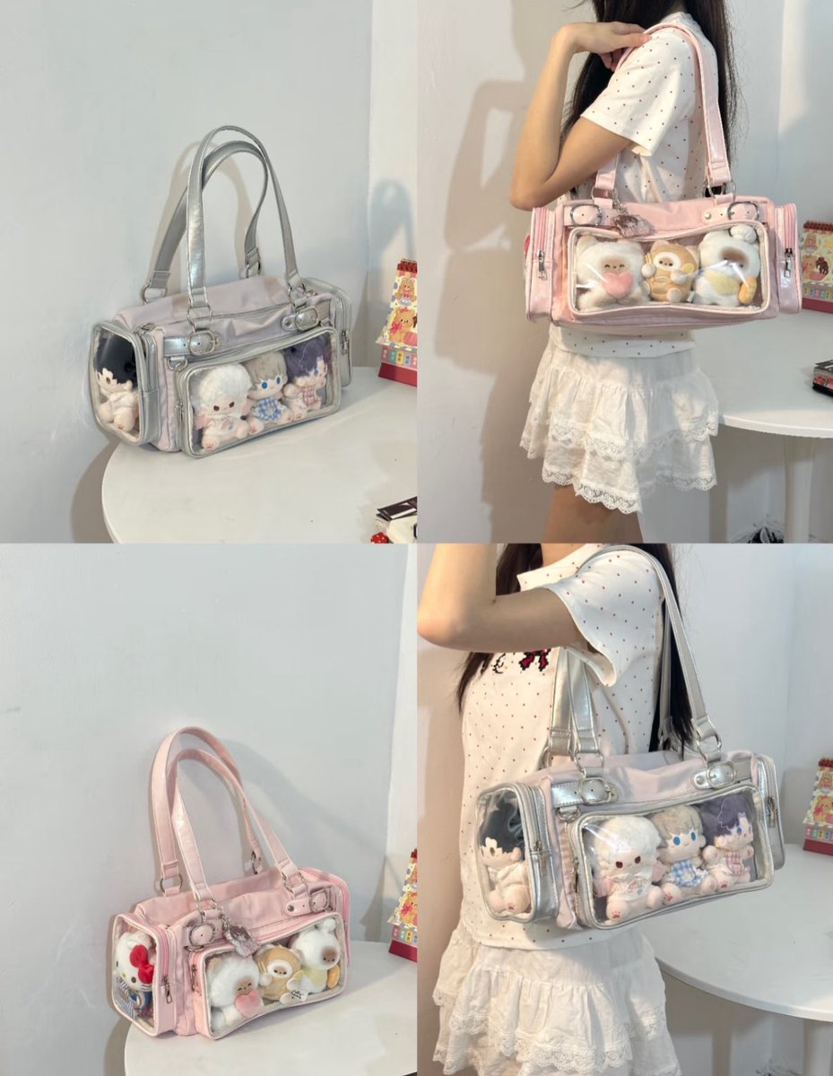 인형을 잔뜩 넣을 수 있는 이타백 요청이 있었어서….💞