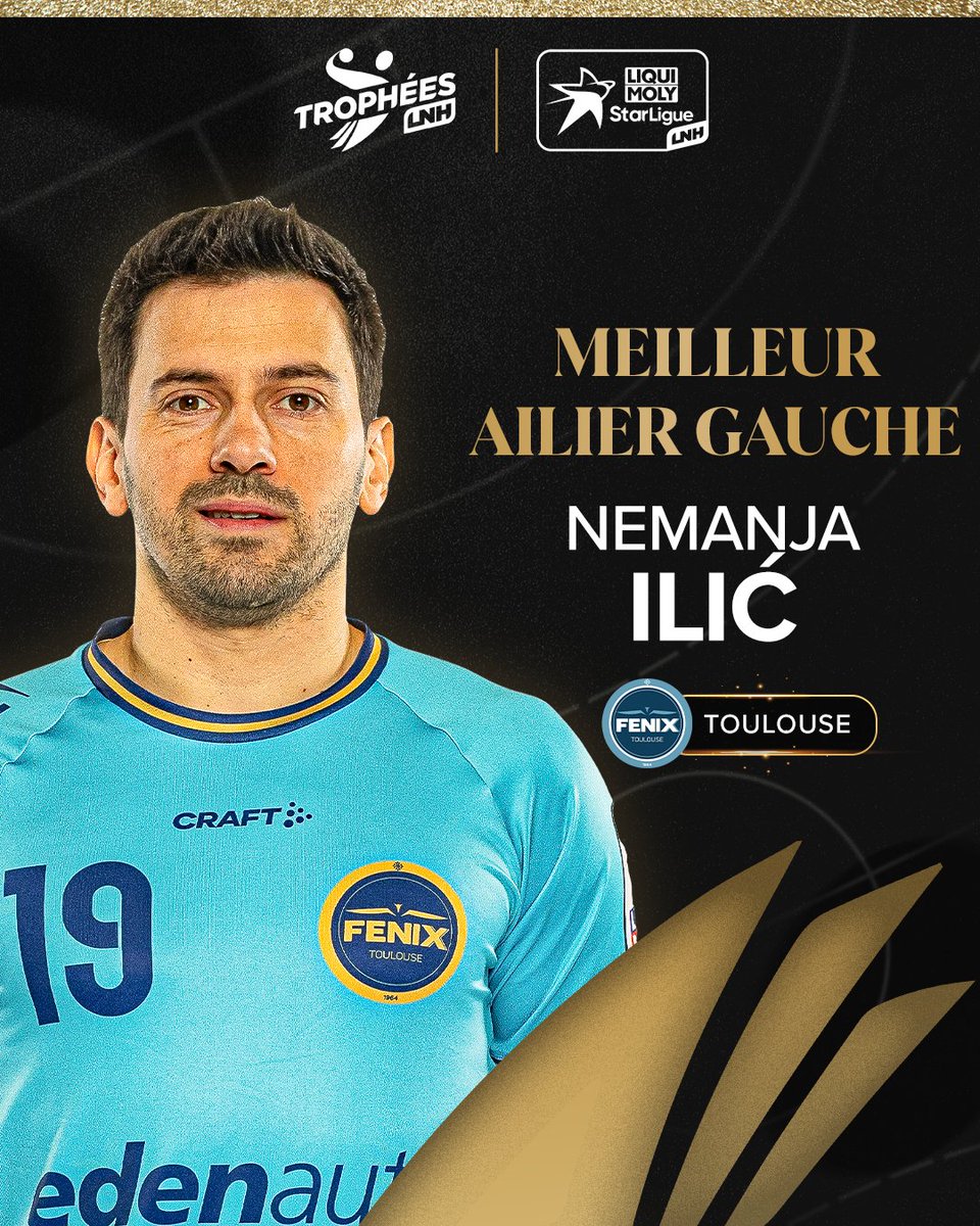 NEMANJA ILIC, ÉLU MEILLEUR AILIER GAUCHE DE LNH POUR LA SAISON 24/25 🏆

Bravo Nemanja 🤝