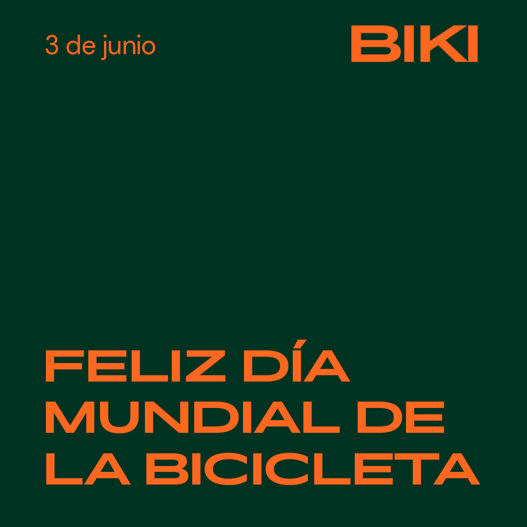 🚲 Feliz día mundial de la bicicleta

👉 Súbete a BIKI y disfruta de todos los rincones de Valladolid sobre ruedas