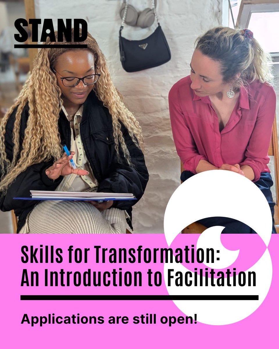 Facilitation is one of the most valuable skills you can build 💡Learn how to lead conversations, create inclusive spaces &amp; drive real impact at STAND’s new training: "Skills for Transformation: Intro to Facilitation":  stand.ie/whats/new-trai…