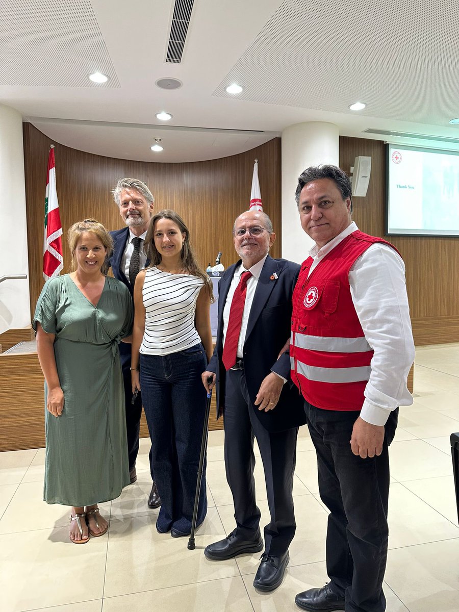 Kristoffer Vivike π©π°π±π§π―π΄ (@dkamblebanon) on Twitter photo Pleasure to join <a href="/RedCrossLebanon/">Lebanese Red Cross</a> Partnership Meeting w. our βAmbassador for a Dayβ Valeria Bcassini!
DK π©π° is one of the largest supporters of LRC emergency medical services, providing multi-year support to maintain service delivery & strengthen financial sustainability Pleasure to join <a href="/RedCrossLebanon/">Lebanese Red Cross</a> Partnership Meeting w. our βAmbassador for a Dayβ Valeria Bcassini!
DK π©π° is one of the largest supporters of LRC emergency medical services, providing multi-year support to maintain service delivery & strengthen financial sustainability