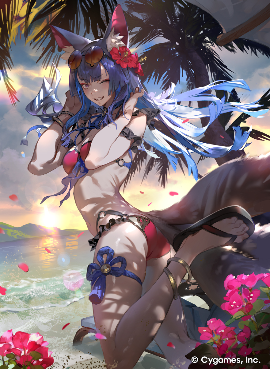 Shadowverse EVOLVE（シャドウバース エボルヴ） スペシャルパック「シーサイド・メモリーズ」で『大妖狐・ギンセツ』描きました