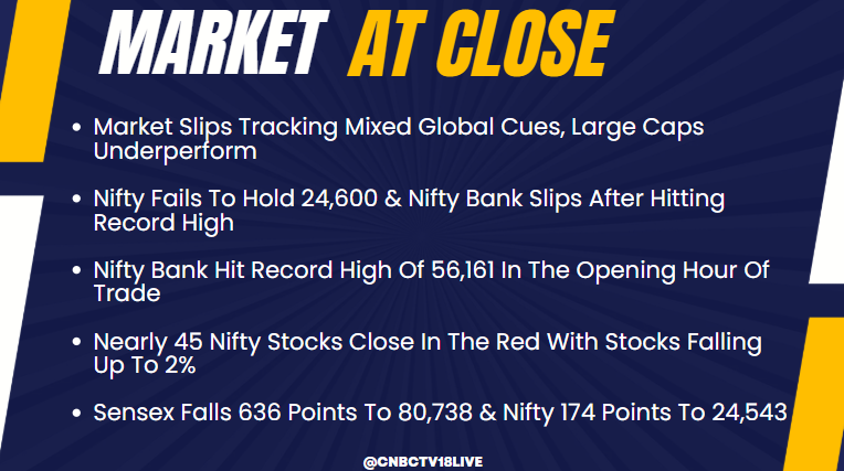 CNBCTV18Live's tweet photo. #MarketAtClose | Life insurance stocks see a big fall ahead of monthly data, stocks down 1-3%
Stocks see major reaction post block deals, #YesBk down 10%, Ola falls 8%
Early monsoon may boost the agri outlook, fertiliser stocks surge
Here's more๐ https://t.co/ucChLsu6j5