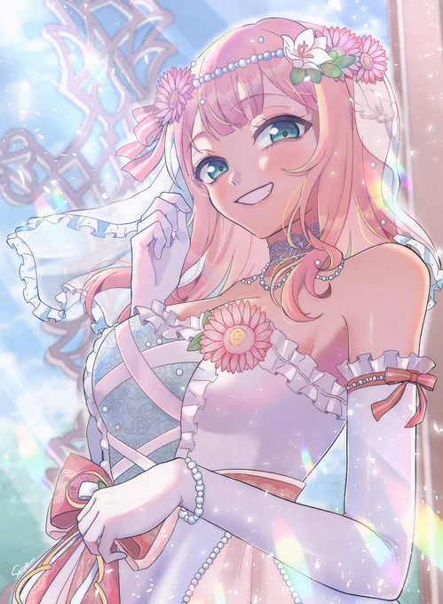 ウエディングひまりをありがとう #bandoriart