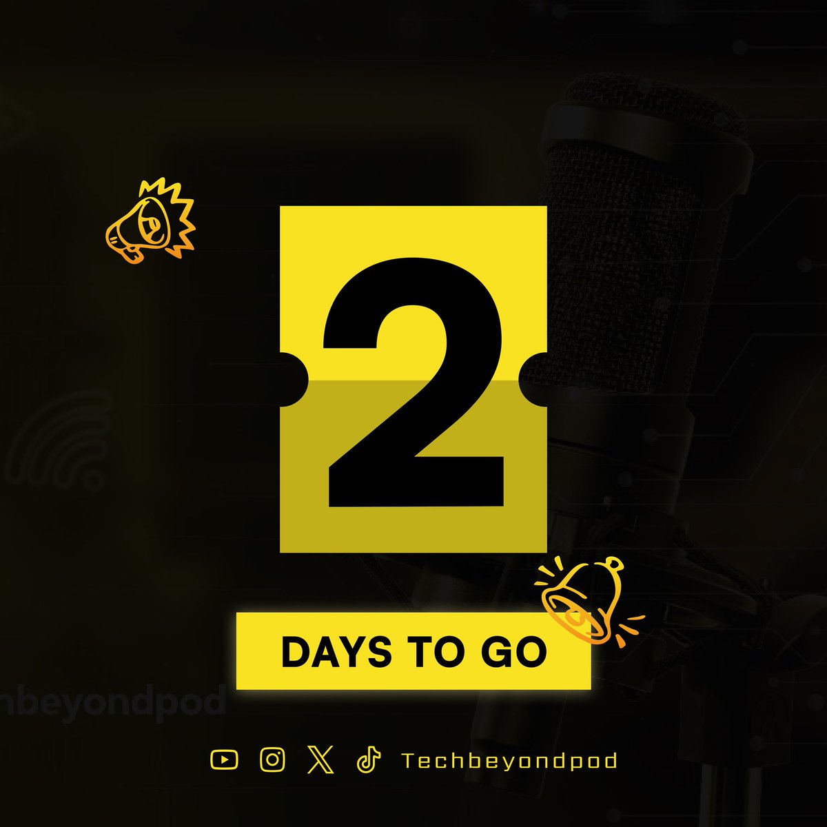 Tech and Beyond | Podcast 🎙️ (@techbeyondpod) on Twitter photo 🚨 2 Days to Go!
Get ready to go beyond the buzz with #TechBeyondPod, your next favorite podcast for tech trends, deep dives & expert takes!
📅 Launching Soon
📍 Follow us: <a href="/TechBeyondPod/">Tech and Beyond | Podcast 🎙️</a>
🎧 Stay tuned on YouTube | Instagram | Tiktok | X 🚨 2 Days to Go!
Get ready to go beyond the buzz with #TechBeyondPod, your next favorite podcast for tech trends, deep dives & expert takes!
📅 Launching Soon
📍 Follow us: <a href="/TechBeyondPod/">Tech and Beyond | Podcast 🎙️</a>
🎧 Stay tuned on YouTube | Instagram | Tiktok | X