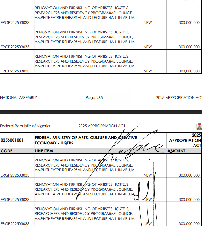 I spent the weekend looking at the approved 2025 Federal Budget,

A complete mess, i am being polite

Everywhere  you look, its "Solar streetlight", "inverter" "classroom repairs", then "cash grants to constituents". I saw Ministries building roads, classrooms, palaces, etc. no