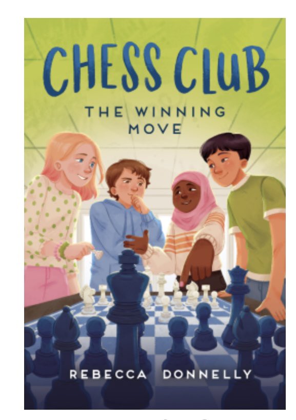 Happy book birthday Chess Club: The Winning Move #rebeccadonnelly #isabelleduffy Halima loves chess and wants to start a club and gets friends to join. #teamwork #confidence #friendship <a href="/mackids/">mackids</a>