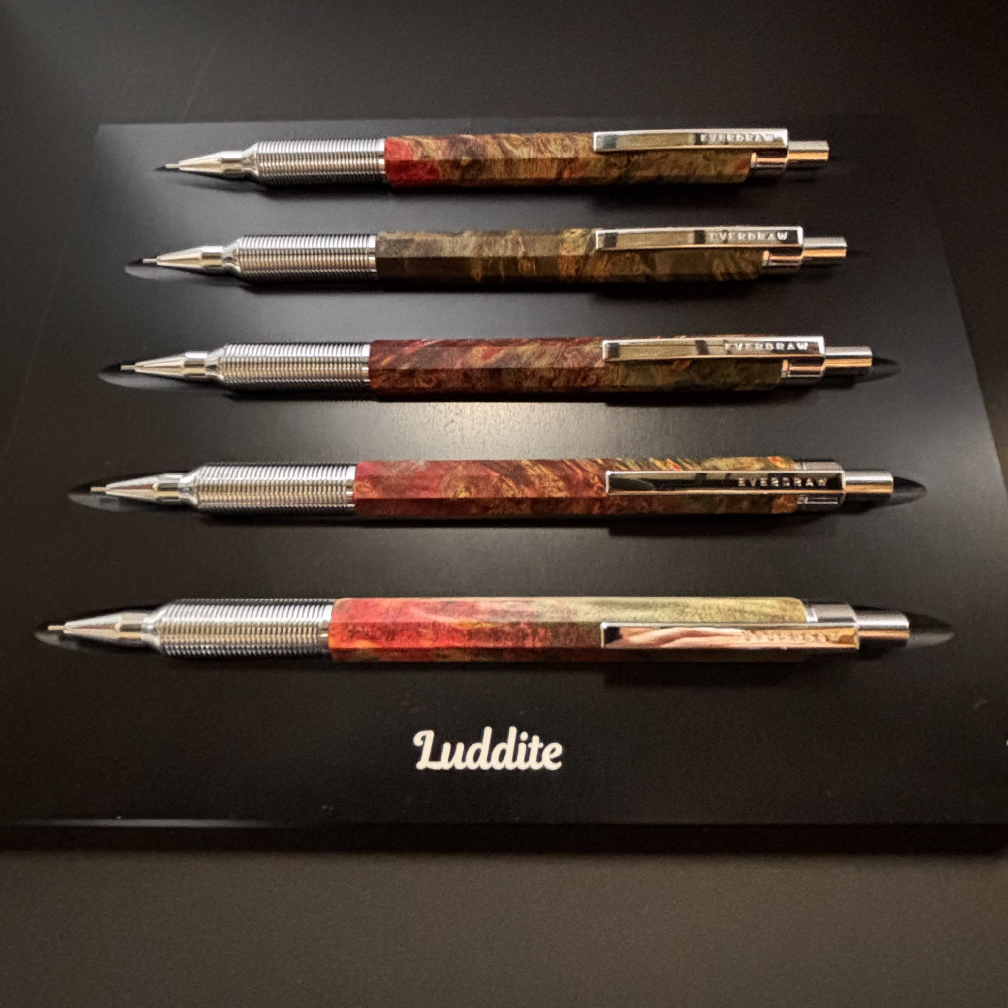 Luddite EVERDRAW 銘木モデル スタビ イエローナイフ Luddite