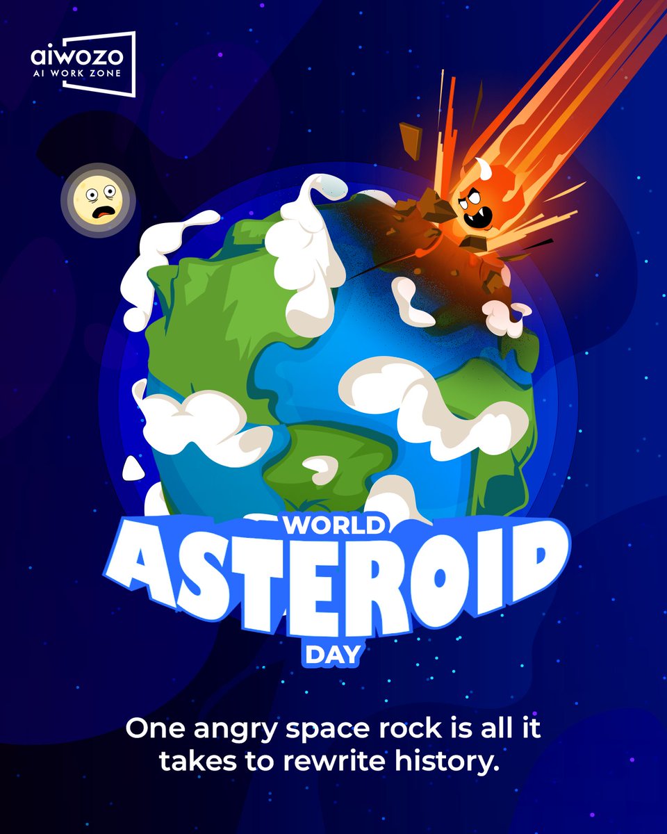 QualeInfotech's tweet photo. We hope to never find out what the next angry space rock might do.
But we do know this:
🧠 Curiosity sparks discovery.
👁️ Awareness drives action.
🛡️ Preparedness ensures survival.

This #InternationalAsteroidDay, stay curious. Stay aware. Stay ready.

#LookUp #ScienceMatters https://t.co/7uTjci6Zdp