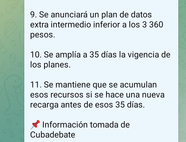 📌La presidenta Ejecutiva de #Etecsa_Cuba, taniavel76 , anunció en la <a href="/mesaredondacuba/">Mesa Redonda</a>  que a partir de los intercambios con diferentes #sectores se determinó realizar nuevas acciones #comerciales.
Más detalles 👇👇👇