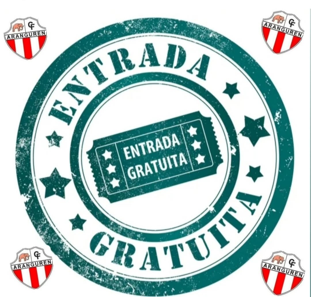ENTRADA GRATUITA PARA TODO EL MUNDO EN LA FINAL QUE DISPUTARÁ NUESTRO PRIMER EQUIPO ESTE SABADO A LAS 18:00 EN ARANGUREN!!!🆓

AUPA ARANGUREN!!❤️🤍