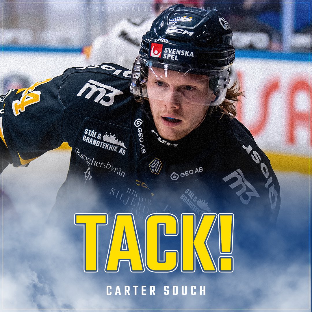Det står nu klart att Nolan Stevens, Viktor Liljegren &amp; Carter Souch fortsätter sina karriärer på annat håll. 

Vi säger stort tack för insatserna i SSK och önskar samtliga lycka till framöver 💛💙

#TwittSSK