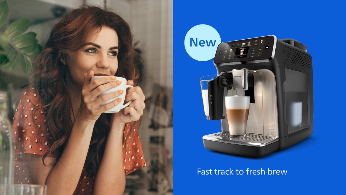PhilipsHomeSA's tweet photo. Less waiting, faster coffee with QuickStart.
No more waiting for your machine to warm up. Our QuickStart function allows you to power on your machine & brew a coffee right away.
It heats up based on the selected espresso drink you desire.
#QualityBrews #PhilipsEspresso https://t.co/UWwrSGVl1s