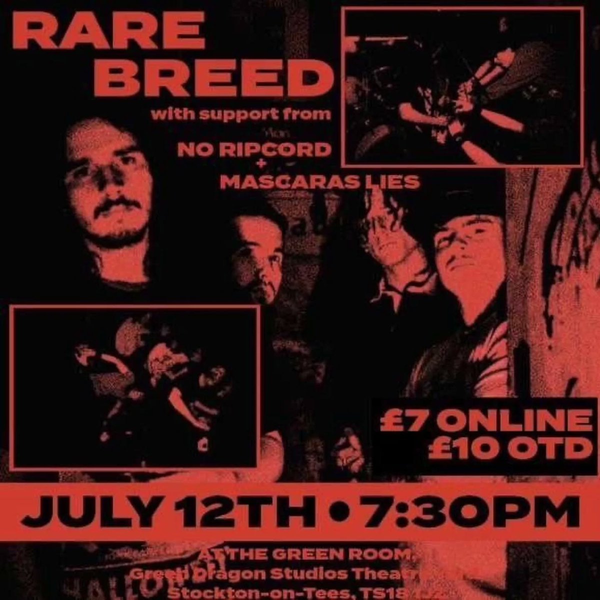 Sat 12th July - Rare Breed

Teesside Alt-Metal outfit Rare Breed take to the stage for their first hometown headliner of the year, supported by No Ripcord and Mascaras Lies.

🎟 georgiantheatre.co.uk/live-events/ra…