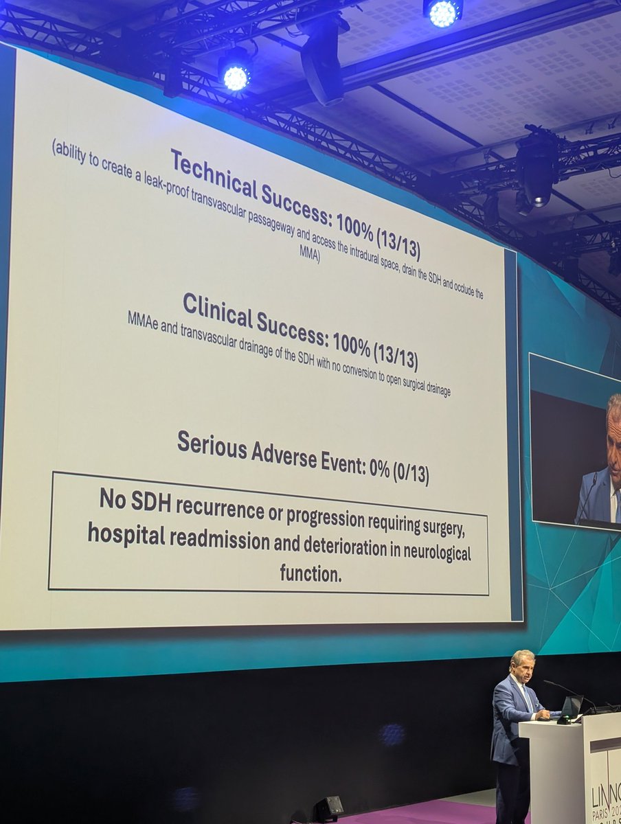 NeuroNews (@nn_publishing) on Twitter photo Pedro Lylyk delivers promising outcomes from the EMBODRAIN study evaluating surgical drainage and MMA embolisation for cSDH within a single procedure. "Maybe some change in our practice is important," he concludes
<a href="/eneri_neuro/">ENERI - Dr. Pedro Lylyk</a> <a href="/SavastanoLuisMD/">Luis Savastano M.D. Ph.D.</a> <a href="/LINNConline/">LINNC online 🧠</a> #LINNCParis Pedro Lylyk delivers promising outcomes from the EMBODRAIN study evaluating surgical drainage and MMA embolisation for cSDH within a single procedure. "Maybe some change in our practice is important," he concludes
<a href="/eneri_neuro/">ENERI - Dr. Pedro Lylyk</a> <a href="/SavastanoLuisMD/">Luis Savastano M.D. Ph.D.</a> <a href="/LINNConline/">LINNC online 🧠</a> #LINNCParis