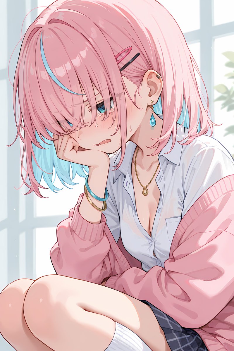 零れだすと 止まらない──。
#AIイラスト #結城みと