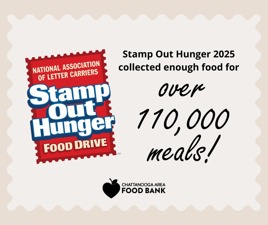 THANK YOU to our community who blew us away this year with food donations for Stamp Out Hunger.

It takes a village, and you all showed up big time for your neighbors!
