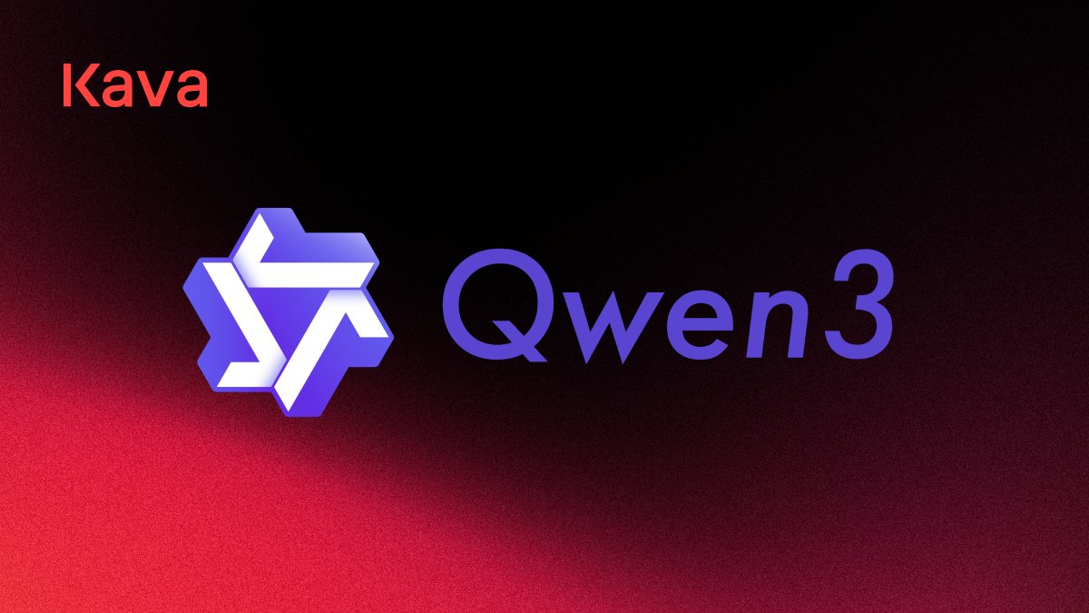 KAVA_CHAIN's tweet photo. Qwen3 brings open source AI to the forefront of Kava AI. 

It offers top-tier performance in tasks like coding and math without sacrificing privacy. 

Try it for free today at https://t.co/vXpk8tgMYW https://t.co/05E1lrnsas