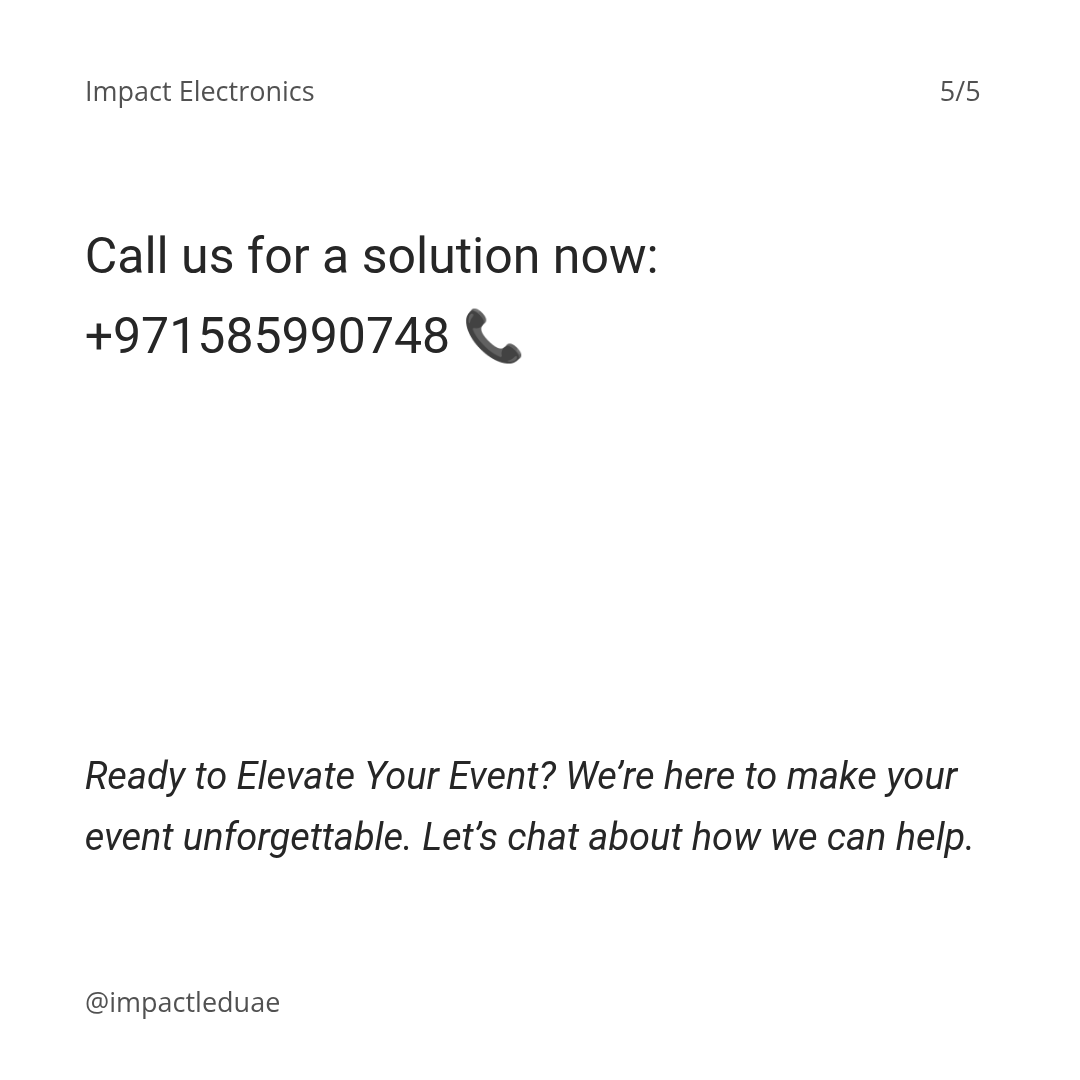 Impactleduae's tweet image. #AbuDhabiBusiness #UAEEventSolutions #GulfTech #LEDSignageUAE #DigitalSignageDubai