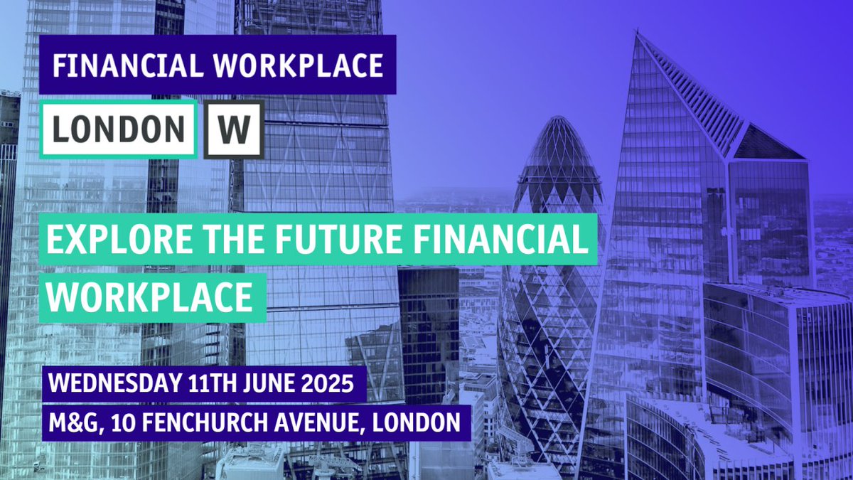 WORKTECH Academy (@worktechacademy) on Twitter photo We’re heading to #FinancialWorkplace London on June 11th!
<a href="/KasiaMaynard/">Kasia Maynard</a> will chair the event and moderate a panel on how financial institutions can redesign offices to attract people back, not by mandate, but by creating meaning, culture and connection.
worktechevents.com/events/financi… We’re heading to #FinancialWorkplace London on June 11th!
<a href="/KasiaMaynard/">Kasia Maynard</a> will chair the event and moderate a panel on how financial institutions can redesign offices to attract people back, not by mandate, but by creating meaning, culture and connection.
worktechevents.com/events/financi…