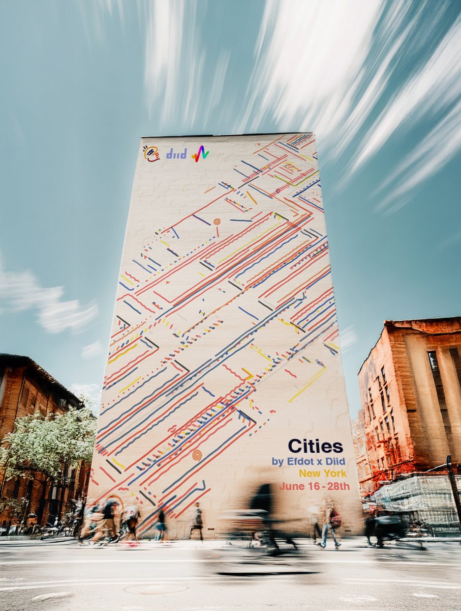 Cities by Efdot x Diid 🏙️

Allowlist opens June 16th on Art Blocks Studio.  

The future belongs to those who build with us.
