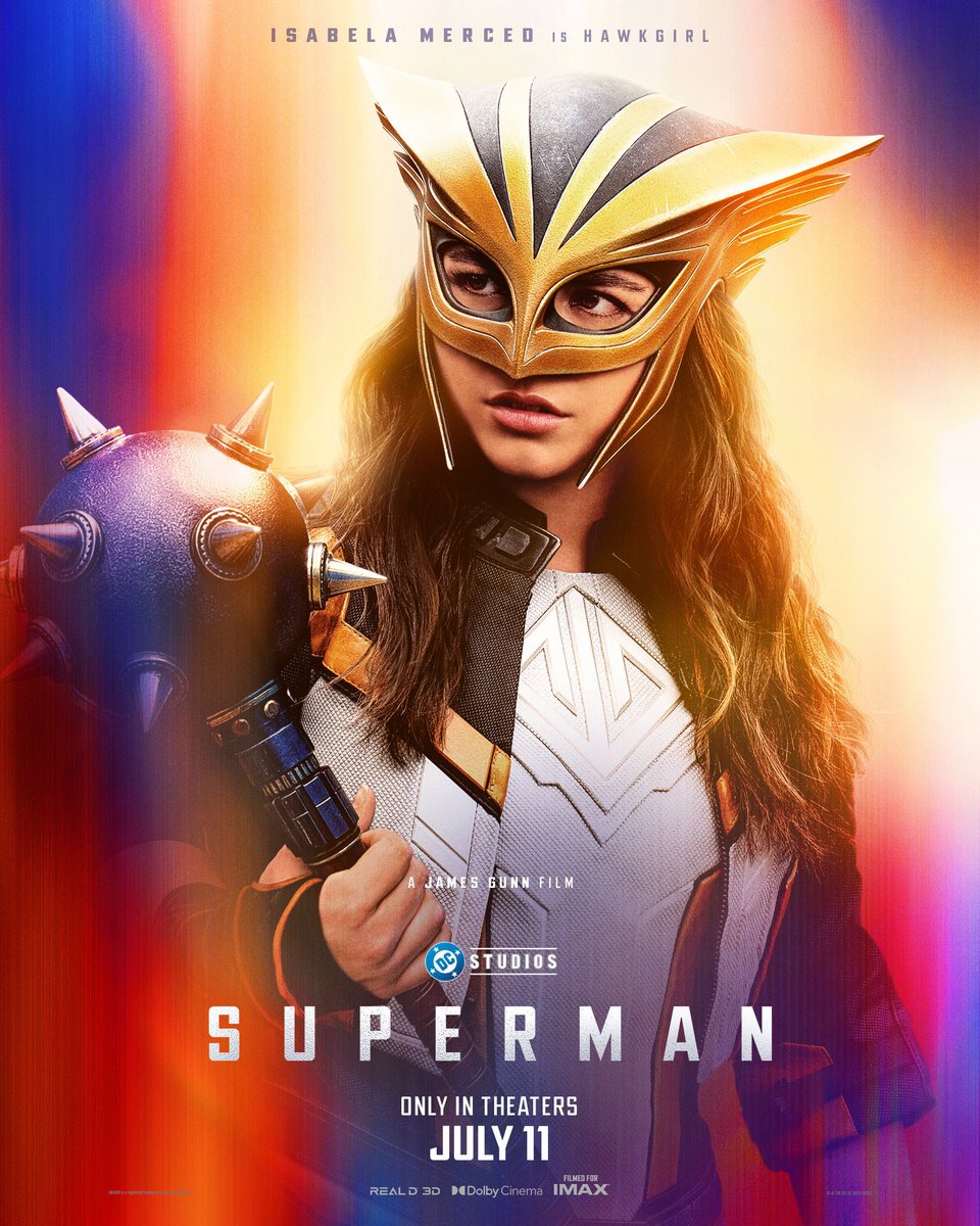 First posters for Krypto and Hawkgirl in James Gunn’s ‘SUPERMAN’