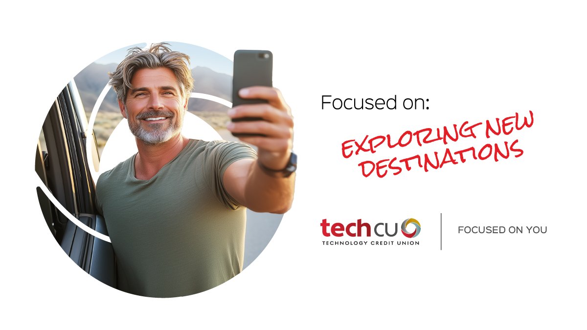 Drive worry-free with Tech CU’s great auto loan rates and fast pre-approval. We focus on you so you can focus on your next adventure!

For a limited time, get up to 0.65% off your auto loan rate: ow.ly/4OYv50W33pL