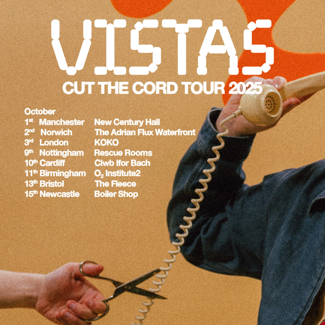 O2 Institute Birmingham (@o2institutebham) on Twitter photo NEW: Scottish band <a href="/vistasmusic/">vistas</a> are heading to Brum - theyโve made their name gigging tirelessly across the UK, with word of mouth praise of their chaotic, life-affirming show. Catch them live - Sat 11 Oct ๐ค
Grab ๐๏ธ from #O2Priority at 10am Wed 04 Jun ๐ amg-venues.com/mzeX50W2vrC NEW: Scottish band <a href="/vistasmusic/">vistas</a> are heading to Brum - theyโve made their name gigging tirelessly across the UK, with word of mouth praise of their chaotic, life-affirming show. Catch them live - Sat 11 Oct ๐ค
Grab ๐๏ธ from #O2Priority at 10am Wed 04 Jun ๐ amg-venues.com/mzeX50W2vrC