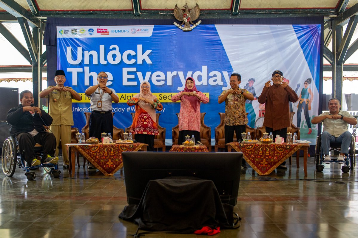 HelpAge International (@helpage) on Twitter photo By 2050, 2.1B people will be 60+. Nearly half live with a #disability, but only 1 in 10 get the #AssistiveTechnology (AT) they need.
A <a href="/UNOPS/">UNOPS</a> funded project with <a href="/HelpAge/">HelpAge International</a> <a href="/YEUJogja/">YAKKUM Emergency Unit</a> and <a href="/HelpAgeTz/">helpage tanzania</a> shows what works.
We urge AT to be in policies & include older people. #WorldATDay By 2050, 2.1B people will be 60+. Nearly half live with a #disability, but only 1 in 10 get the #AssistiveTechnology (AT) they need.
A <a href="/UNOPS/">UNOPS</a> funded project with <a href="/HelpAge/">HelpAge International</a> <a href="/YEUJogja/">YAKKUM Emergency Unit</a> and <a href="/HelpAgeTz/">helpage tanzania</a> shows what works.
We urge AT to be in policies & include older people. #WorldATDay