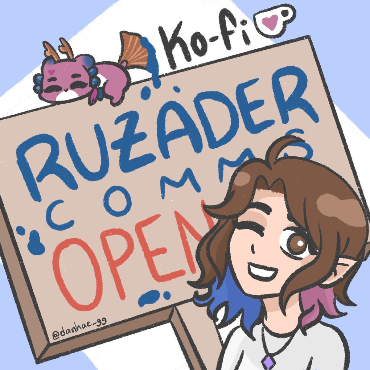 I finally decided to open commissions! 🥹🩷✨ I wish to go Axeceptional next month to celebrate with Ruze my FIRST anniversary as ruzader! thank you so much in advance for anyone willing to buy a comm 🫶🏼 I'll do my best!

🔗: ko-fi.com/danhae_gg/comm…
Comm samples in comments 👇🏼
