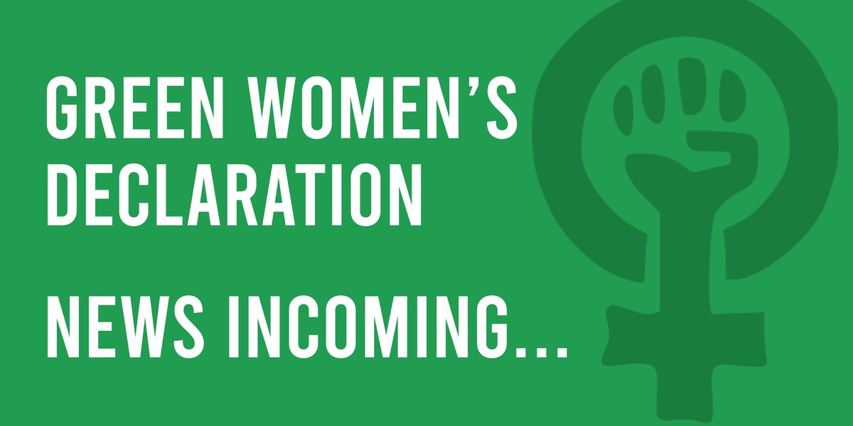 This week we're bringing exciting news for everyone fighting for women's sex-based rights in green politics. Sign up to our email list now so you don't miss it: tinyurl.com/GWDEmailList