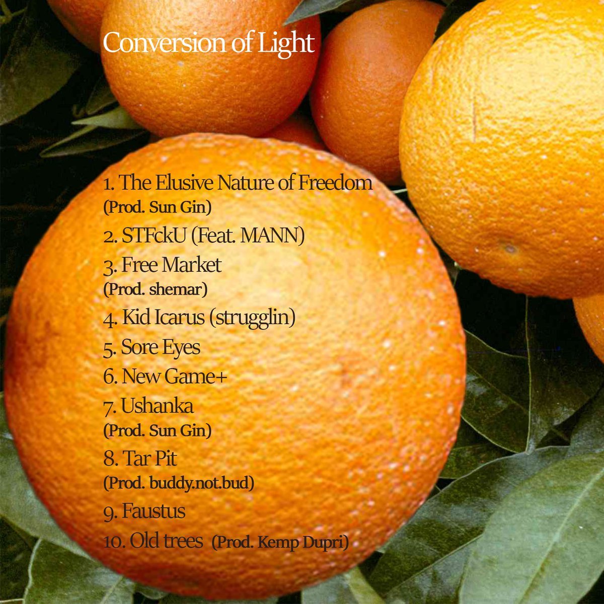 Conversion of light drops friday
Peace to everyone who made it possible!