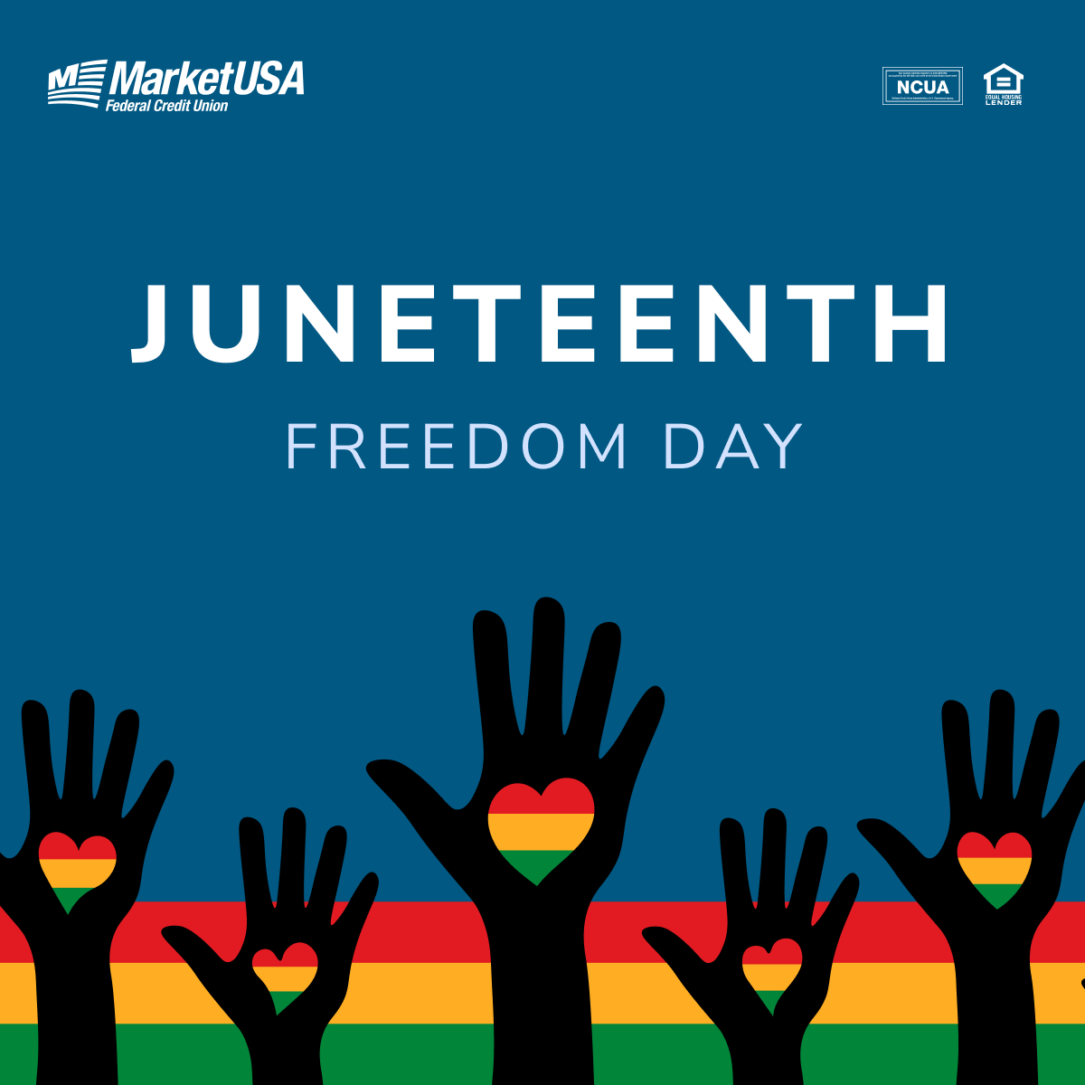 #Juneteenth marks the day-nearly two and a half years after the enactment of the Emancipation Proclamation- when the final enslaved Africans in this country were finally freed. 

Although there is much more work to be done, today we join with Americans across the country.