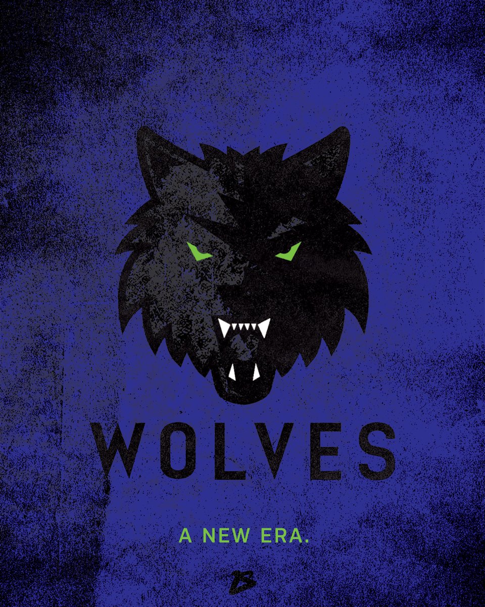 designbyluis's tweet image. A NEW ERA. Comment or like if you want to see the full @Timberwolves  rebrand I did.

#WolvesBack #wolvesin5 #antman #crunch #nba #nike #kevingarnett