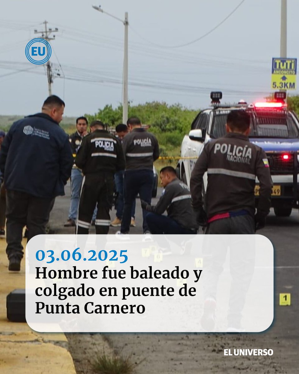 #PuntaCarnero | Esta escena causó conmoción en la población la mañana de este martes, 3 de junio ow.ly/Bx7750W3rx5