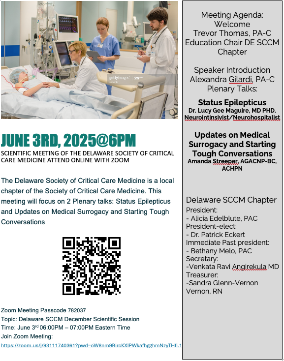 SCCM Delaware Chapter tweet media