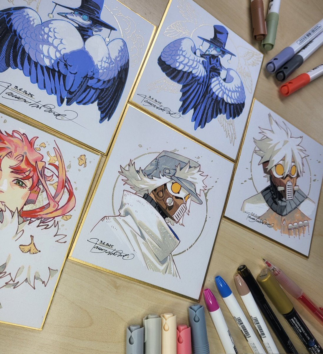 New Shikishis with some bling ✨️