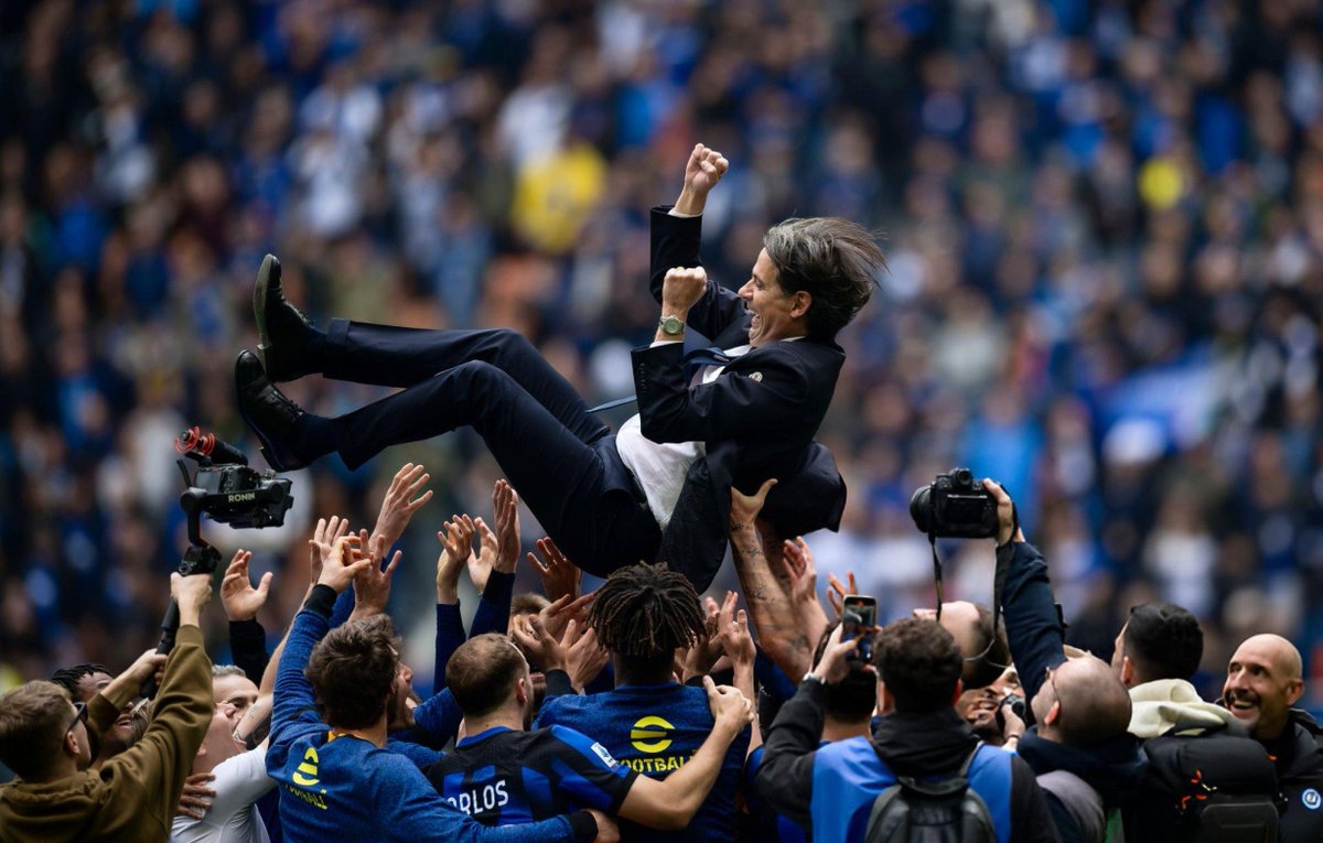 🏆 1x Serie A
🏆 2x Coppa Italia
🏆 3x Supercoppa Italiana
🥈 2x Champions League runner-up

Goodbye Simone Inzaghi..
Thank you for everything 🖤💙👏