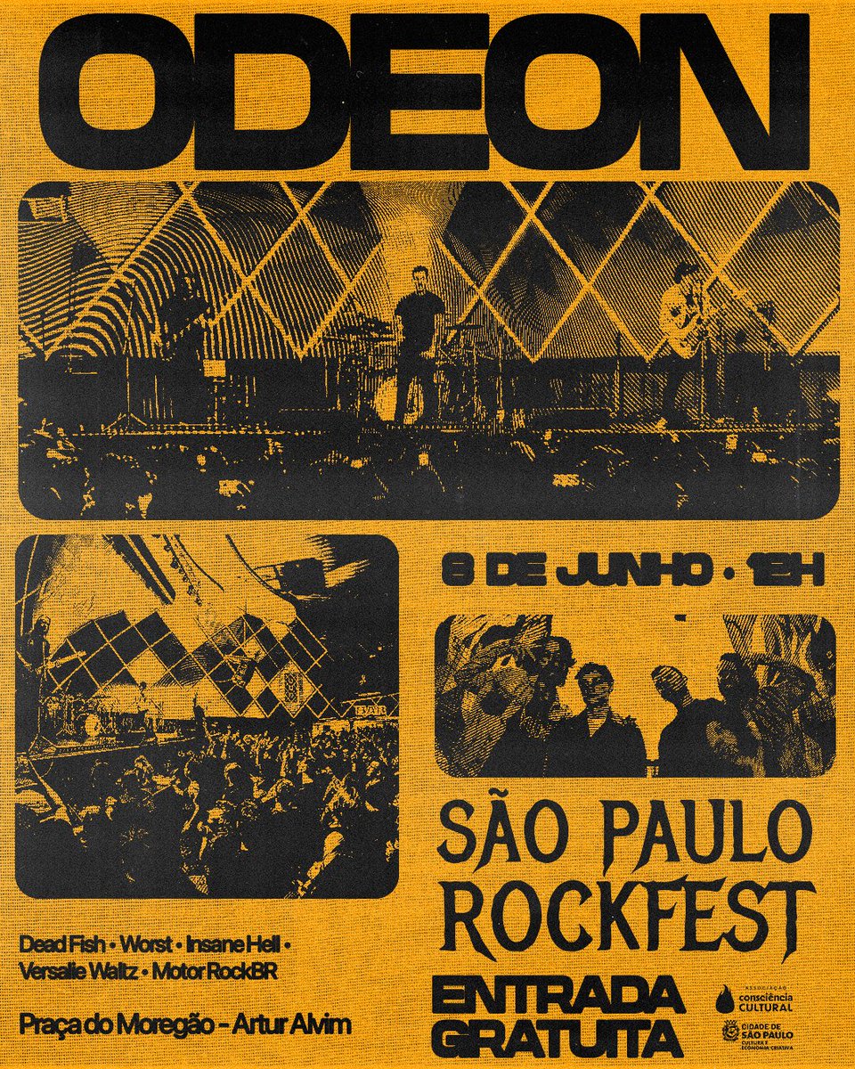 Bailão ~de graça~ em São Paulo nesse domingão dia 8 de Junho! 🔥

O @saopaulorockfest vai rolar a partir das 12h na praça do Morcegão! É só chegar! Quem vamos?