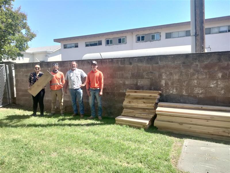 A big THANK YOU to Sunseri Construction &amp; Sierra West Construction for their recent donation of lumber to build over 10 community garden beds in the Mutual Housing at Norwood community. The gift saved our youth programs team over $1000 &amp; supports our ongoing #sustainability work.