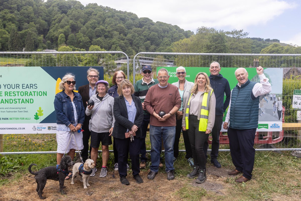 Work is officially underway on the transformation of the old bowling green space in Centre Vale Park!

This long-anticipated development marks another exciting chapter in Todmorden’s journey of regeneration.

#BowlingGreen #CommunityCelebration #CalderValley #TodmordenTownDeal