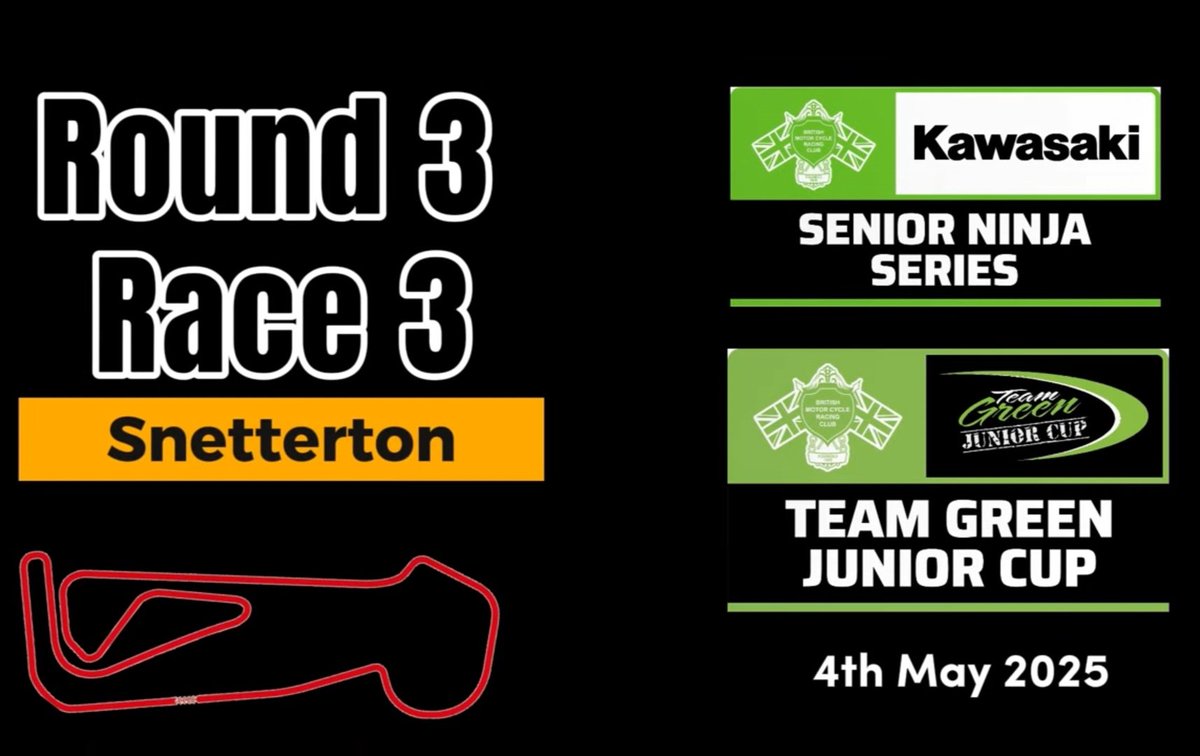 Bemsee Team Green Junior Cup Race Three from Snetterton. 

youtu.be/jrjiSxJqiXA?si…

Again a big thank you to Alan Flack for the footage. 

#BSB #Kawasaki #Racing #kawasakininja #motorcycle #bikelife